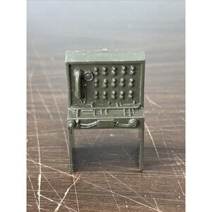 MARX BMC Military Radio Table Office Furniture Rare Playset Accessory